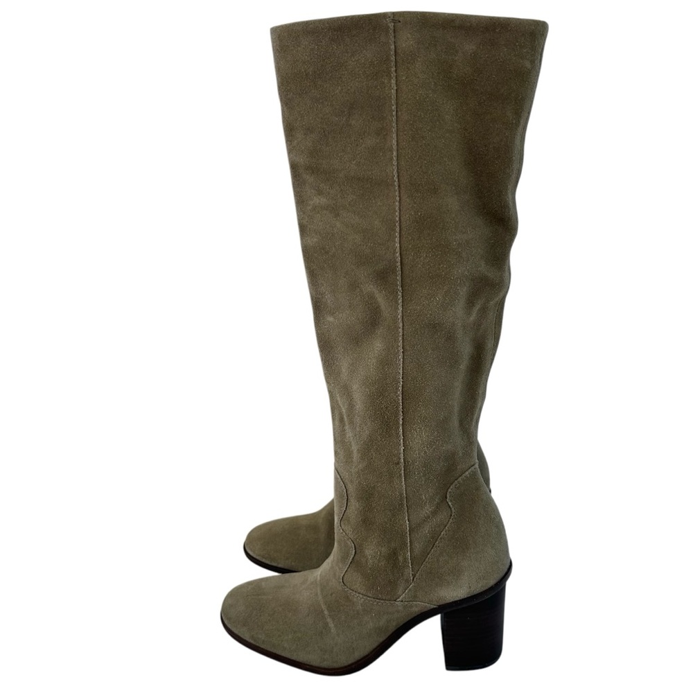Lucky Brand Olive Heeled Boots